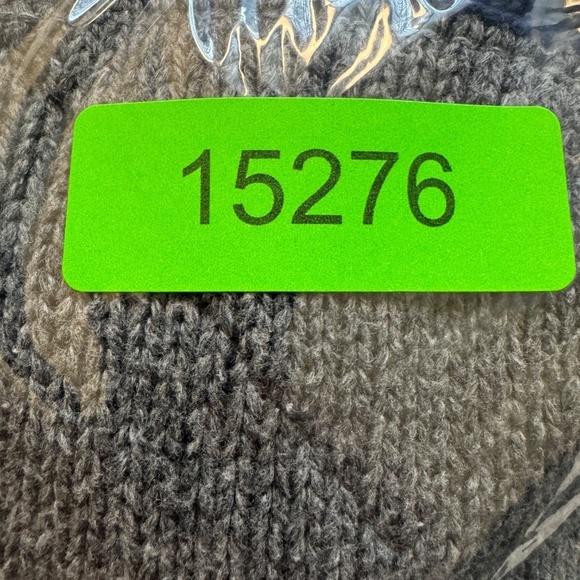 Tommy Hilfiger Luxury Blend Men's Gray Logo Long Sleeve Knit Sweater‎ Large - Picture 14 of 14